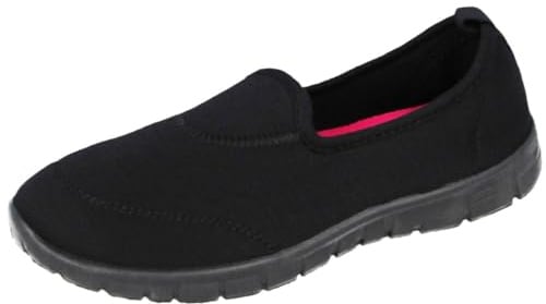Ladies Memory Foam Gym Sneakers Sport Plimsoll Go Shoes Trainers