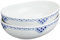 Royal Copenhagen Princess Ovale Schalen 2 Stück 37cl Porzellan Weiß-Blau, Maße: 15,5cm x 11,5cm x 5cm, 1058876