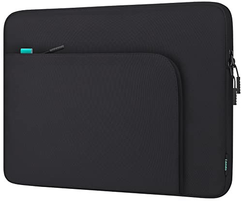 Lacdo 11 Pouce Housse Ordinateur Protection Chromebook Portable pour 11 Pouce Samsung Dell Acer ASUS HP Lenovo Chromebook, Surface Pro 9 8 X 7 6 5, Lenovo Thinkpad 11, MacBook Air 11 Antichoc, Noir