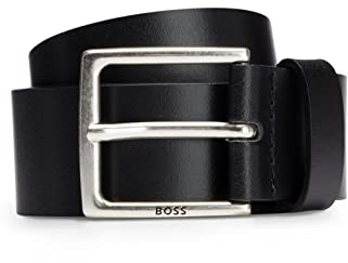 BOSS Herren Rummi_sz40 G rtel, Black1, 95 EU