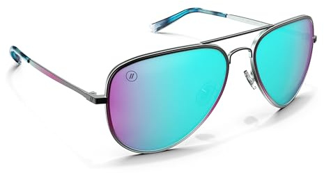 Blenders Eyewear A Series - Pilot Style Polarised Sunglasses - 100% UV Protection - For Men and Women, Planet Nine, One Size