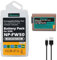 Hisewen 1500mAh NP-FW50 USB Akku mit Typ-C Ladeanschluss für Sony ZV-E10, A6000, A6100, A6300, A6400, A6500, A7, A7 II, A7S, A7S II, A7R, A7R II, NEX-7, NEX-6 Kamera.