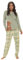 Daisy Dreamer Pyjama Set Women's Cotton Jersey Pyjamas Lounge Wear Long Sleeve Grey PJs, Highland Cow X Large