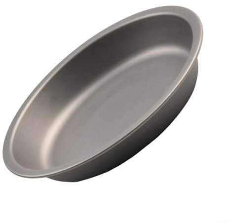 Assiette à vaisselle en métal légère pour le camping en plein air - Ustensiles de cuisine pour la nourriture et les fruits - Plat pour barbecue - Plat pour pique-nique en plein air