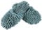 Healeved Pantuflas Mullidas De Material De Chenilla Reutilizables para Limpiar Que No Barren El Suelo Lavables para Fregar El Pelo Silenciosas