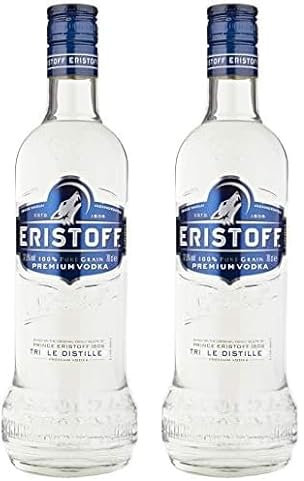 Vodka Eristoff 70cl (Lot de 2)