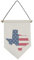 No/No Texas-Leinwand-Flagge zum Aufhängen, Wandkunst, Deko-Banner