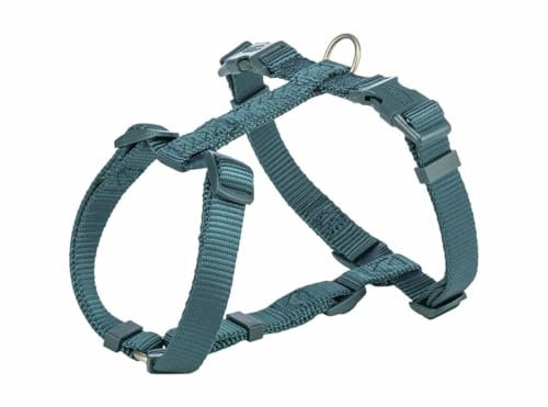 TRIXIE Premium Geschirr, M-L, 52-75 cm/20 mm, Pet-Blau