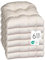 Beo Sitzkissen Stuhl 40x40 Halbrund 6er Set Made in EU | Bequemes, 10cm Dickes Stuhlkissen Waschbar | Indoor & Outdoor geeignet Dank Ausbleich-Schutz und Reißfestigkeit | stuhlkissen 40x40 Hell-Beige