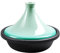 Marmite à tajine Marocaine en Fonte émaillée 27 cm Marmite en céramique Marmite Traditionnelle en Terre Cuite Marmite à Soupe de Riz Casserole Réchaud Universel (Couleur : Vert)
