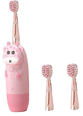 BESTYASH Spazzolino Elettrico Per Ragazzo Ragazza Ragazza Spazzolino Sonico Per Ragazzo Setole Pregiate Frequenza Spazzolamento Batteria