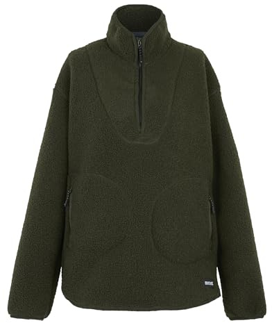 Regatta Womens Frankie Borg Half Zip Fleece