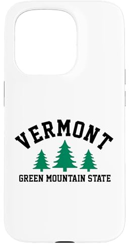 Bundesstaat Vermont Green Mountain Hülle für iPhone 15 Pro