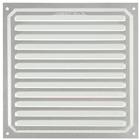 Brinox B70340A - Rejilla adhesiva (20x20 cm) color aluminio