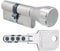 EVVA MCS Magnet-Technologie Knaufzylinder mit 3 Schlüssel, Länge (a/b) 46/K56mm (c=102mm), K= Knaufseite, BSZ, Modularbauweise SYMO und Aufbohr-, Abreiß- und Ziehschutz KZS