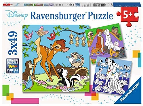 Ravensburger Kinderpuzzle 08043 - Disney Freunde - 3 x 49 Teile