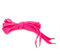 The Glowhouse Cordones planos unisex de neón liso, Rosa., talla única