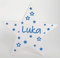 Bambinella® LED Deko Leuchte Schlummerlicht mit Namen personalisiert - 10,5 x 10,5 x 4cm