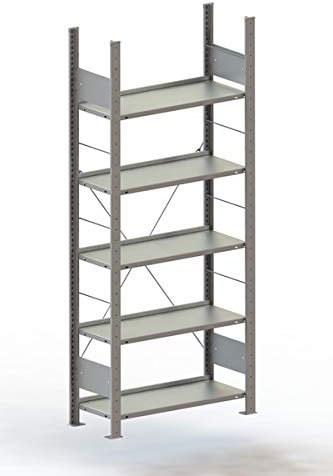 Meta - Steckregal 1850x750x300 mm verzinkt Fachlast 80 Kg