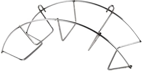 VITO Garden Schlauchhalter Wand | Edelstahl | stabiler Wandschlauchhalter | Gartenschlauchhalter | Länge: 55 cm Breite: 19 cm für 19mm Schläuche bis 50m Länge | Aufhängemöglichkeit für Gartenschläuche