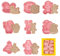 CTDMJ Juego cortadores galletas Navidad, 8 Piezas 3D Molde galletas Navidad, Santa Claus, árbol de Navidad, pan jengibre, niño y niña, muñeco de nieve, reno, cortador galletas para hornear en Navidad