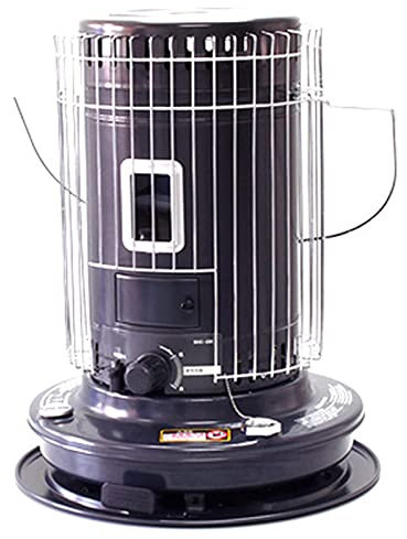 Chauffage à Pétrole 7.8L pour L'Intérieur et L'Extérieur,Four a Petrole sans Électricité pour La Maison,Le Patio,La Urgence,Portable Poele a Petrole Camping,avec Extincteur Automatique,Noir,A