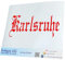 INDIGOS UG Aufkleber - Autoaufkleber - JDM - Die cut - Auto - 400x160 mm - Stadt Karlsruhe - Gold - Heckscheibe - Heckscheibenaufkleber - Sticker - Tuning