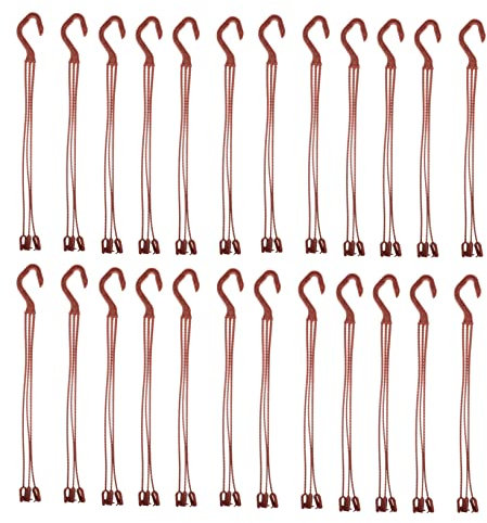 VAKUUM 50pcs Chlorophytum Hook House Plants Indoors Live Flower Planter Hooks Plant Hanging Holders Hanging Basket Hooks Circle Hooks Wind Chime Hanger Plastic Hanging Hooks Plant Hangers/189