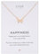 LUUK LIFESTYLE Collier avec pendentif papillon, idée cadeau pour adolescentes, accessoire de mode simple et classe, longueur réglable, 50 cm, rose