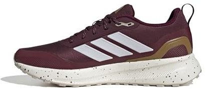 adidas Hombre RUNFALCON 5 TR Running Shoes, Maroon/FTWR White/Bronze strata, 40 EU