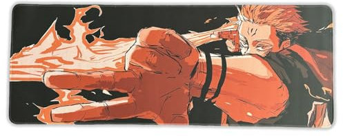 MIMOSQ Anime Jujutsu Jk Kaisen Cosplay Mouse Pad 80x30cm - Official License