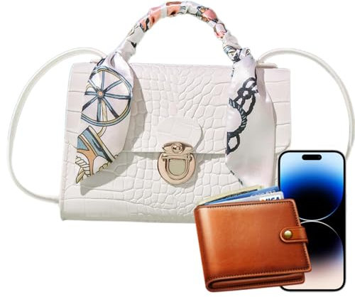 Sirseon Handtaschen für Damen,Kleine Umhängetaschen - Quadratische Tasche, Umhängetasche, Tragetaschen,Umhängetasche, Abendtasche für Damen und Mädchen, Partys, Reisen