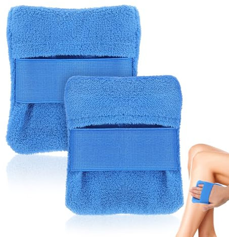 Vaguelly 2pcs Efficient Beach Sand Removal Mitts Bag Soft Textured Mitts for Beach Cleaning for Sand Removal