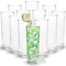 Maxito Trinkgläser ∣ Gläser Set 12 teilig ∣ Modernes Design ∣ 300ml ∣ Ideale Wassergläser ∣ Gläser Set ∣ Trinkgläser Set
