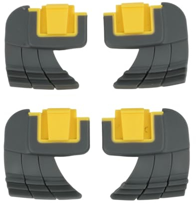 LVYXON Lot de 4 brosses à récurer cyclonique R0714400 pour nettoyeur de piscine Zodiac MX8