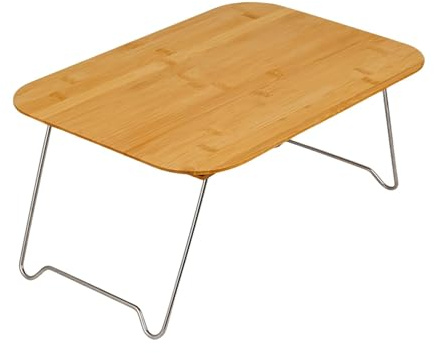 Portable Camping Table | Compact Folding Table for Laptop Travel Kitchen Car Garden Balcony Terrace Indoor & Outdoor Use - Lightweight & Versatile
