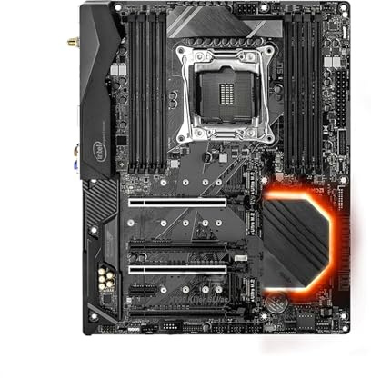 Placa Madre Placa Base Fit For ASRock X299 Killer SLIAC Compatible con LGA 2066, procesador i9-9980XE, i9-7960X, i7-9800X, i7-7800X, i5-7640X, 8 x DDR4, M.2 ATX
