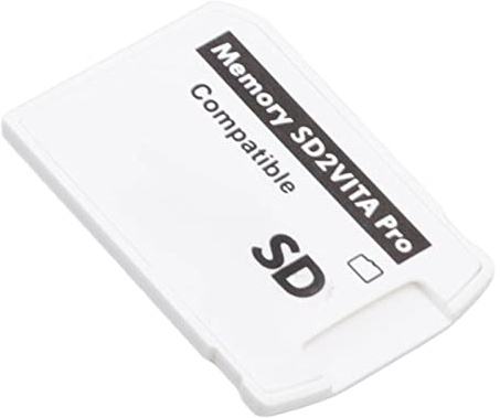 Hidyliu Adattatore per Scheda di Memoria per PS Adattatore per Slot di Memoria Ad Alta velocità per un Caricamento più Rapido 256 GB Compatibile con PS 1000 2000 Bianco 1 Pezzo
