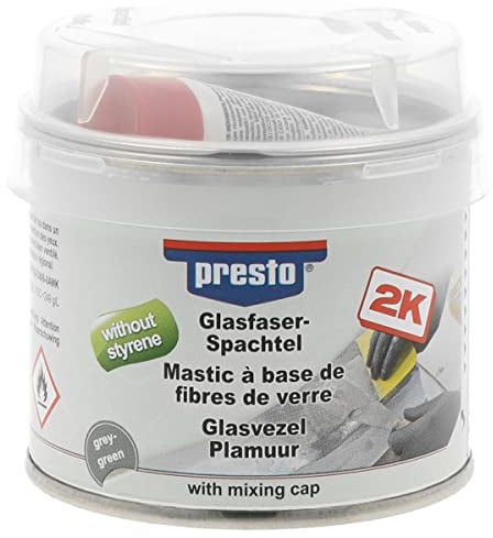 presto 443619 Mastic fibre de verre sans styrène 250 g