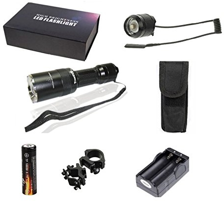 Linterna Trustfire Z6 ZOOM - 1 Led CREE XML-T6-1300lm (Kit Nº1 (Linterna sola))