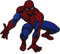 Spiderman-Aufnäher zum Aufbügeln oder Aufnähen, für T-Shirts, Taschen, Kostüme, Superhelden, bestickt