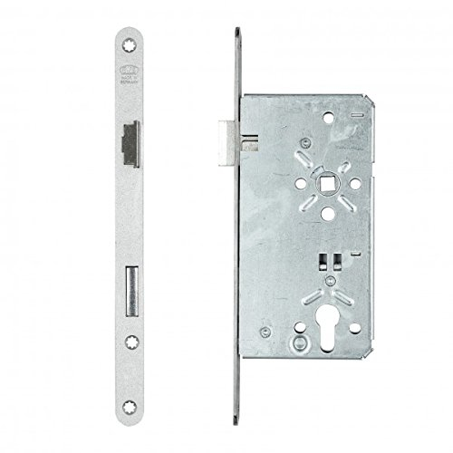 Haustürschloss Einsteckschloss Stumpf 65/92 20mm Stulpbreite abgerundet PZW