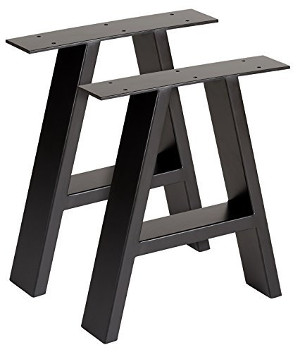 Hartleys Industrial A Frame Table Legs - Choice of Size and Colour