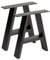 Hartleys Industrial A Frame Table Legs - Choice of Size and Colour