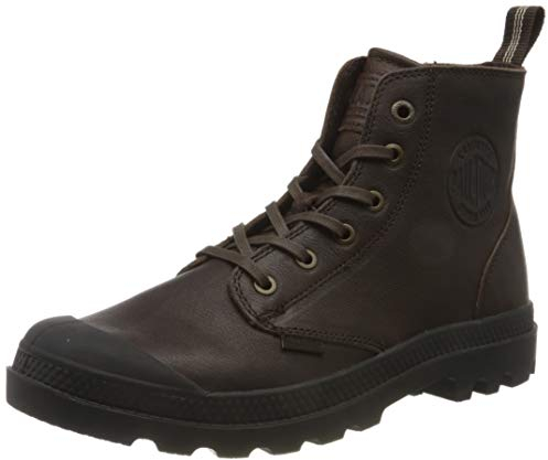 Palladium Pampa Zip Leather, Stivali Sneaker Unisex - Adulto, Nero (248), 43 EU