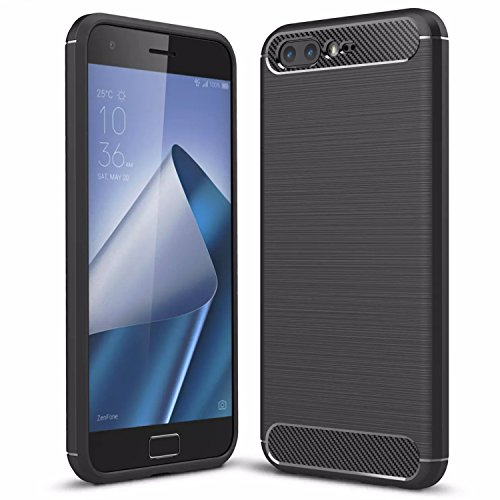 Handy Lux® Schutz Hülle Case Cover TPU Silikon für LG Velvet, Schwarz