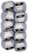 Ilkadim 10 x 50g Strickwolle YarnArt Jeans einfarbig mit 55% Baumwolle, 500 Gramm Wolle Uni (grau 80)