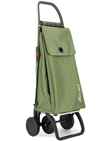 Klappbarer Einkaufstrolley Rolser Akanto MF 4 Räder - Kaki