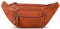 ROYALZ 'Alabama' Gürteltasche Leder Herren Damen Bauchtasche Retro Vintage Look Hüfttasche flach Brusttasche Brustbeutel Echtleder | Verstellbarer Gurt bis 130 cm, Farbe:Texas Braun