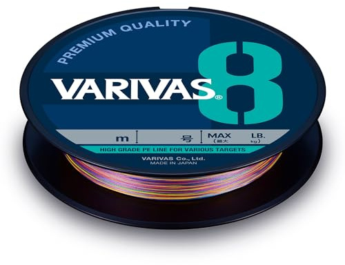 VARIVAS Premium Quality X8 Treccia Linea STANDARD 300m Multicolore